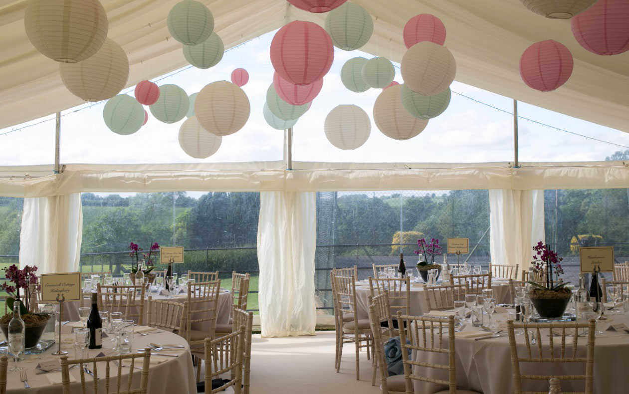 Wedding marquee